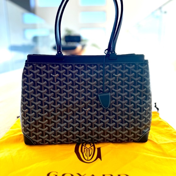 Goyard bellechasse PM navy - Picture 9 of 12